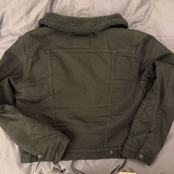 Levi's Women's Original Sherpa Trucker Jacket Black Size Large - Picture 7 of 9